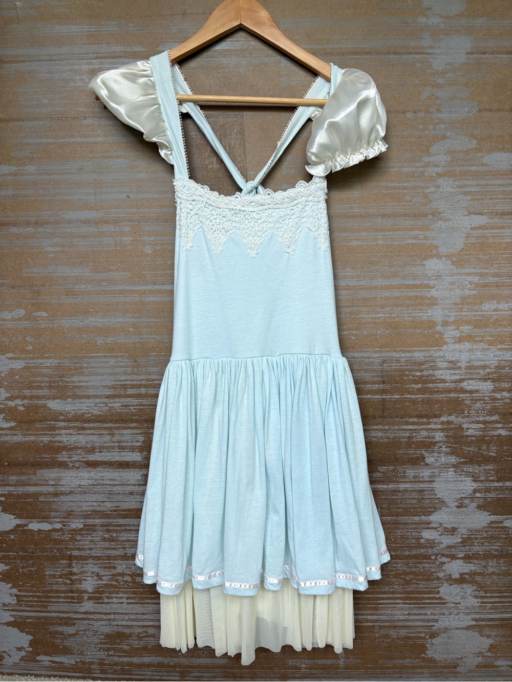 Dollcake Cream and Sugar Dress Blue Photography Whimsical Fairy Girls 14